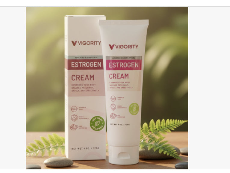 🌸 VIGORITY – ESTROGEN CREAM 🌸
Cuidado íntimo y bienestar femenino.