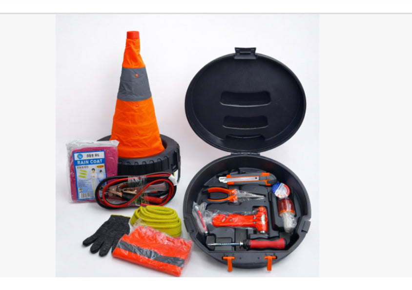 🚗🛠️ KIT DE CARRETERA (6 UND X CAJA) – SEGURIDAD TOTAL EN CADA VIAJE 🛠️🚗