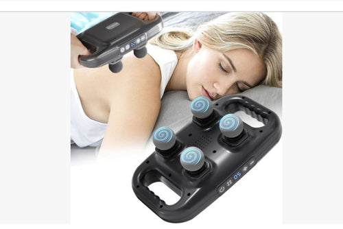 💆‍♂️✨ MASAJEADOR PORTÁTIL DE 4 CABEZAS YCY-1601 ✨💆‍♀️
Ref: YCY-1601