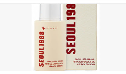 ✨ K-SECRET SEOUL 1988 – RETINAL LIPOSOME 2% + BLACK GINSENG ✨