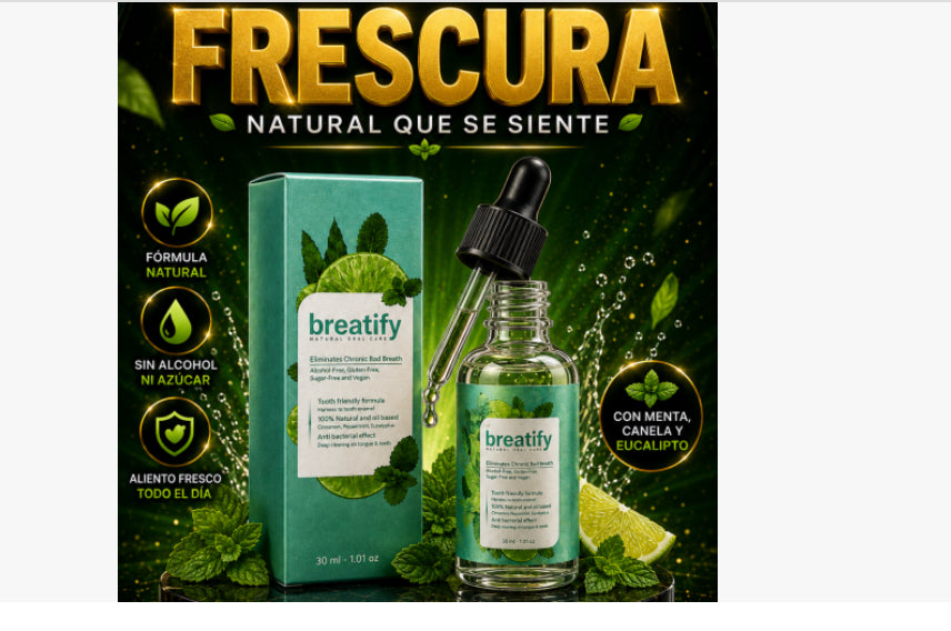 BREATIFY – ADIÓS AL MAL ALIENTO (U.S.A) 🌬️