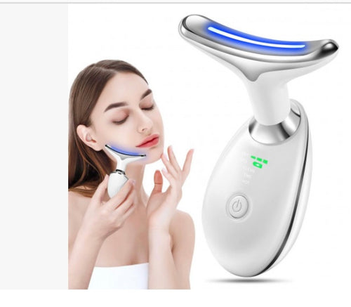 ✨ MASAJEADOR FACIAL DE 3 LUCES LED ✨