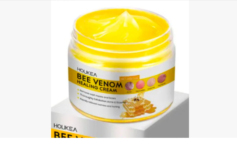 🐝✨ HOUKEA BEE VENOM HEALING CREAM – REPARACIÓN Y REJUVENECIMIENTO ✨🐝