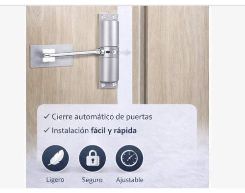 🚪✨ Cerrador de Puerta Automático – Seguridad y Comodidad en Cada Cierre