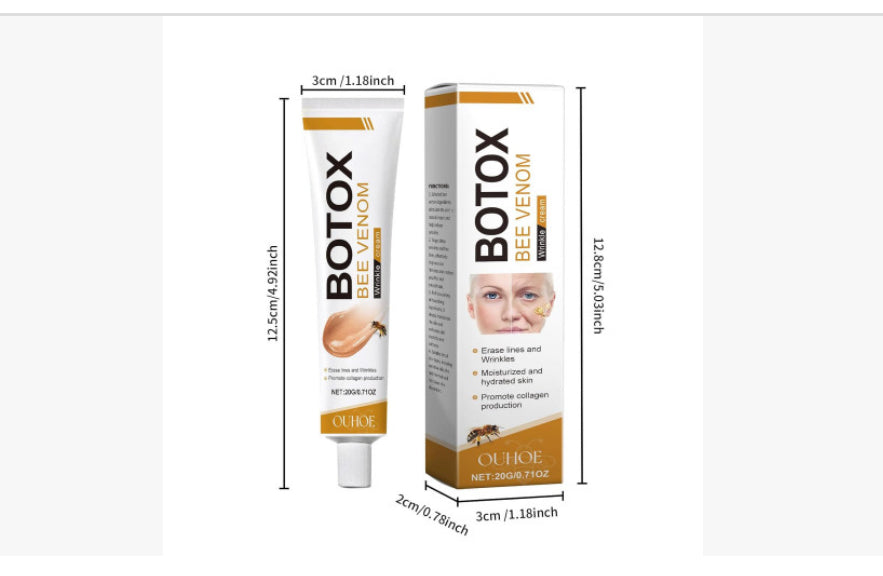 🐝✨ CREMA EFECTO BOTOX CON VENENO DE ABEJA ✨🐝
