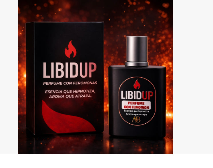 🔥 PERFUME VIRAL LIBIDUP CON FEROMONAS – PARA HOMBRE 🔥